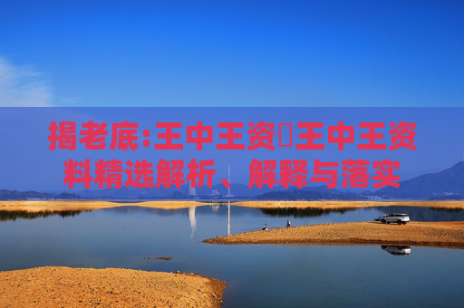 揭老底:王中王资枓王中王资料精选解析、解释与落实