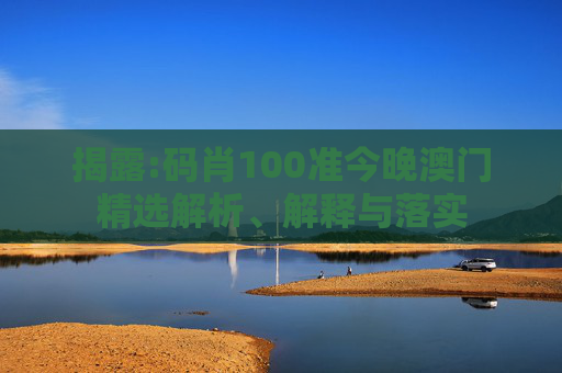 揭露:码肖100准今晚澳门精选解析、解释与落实