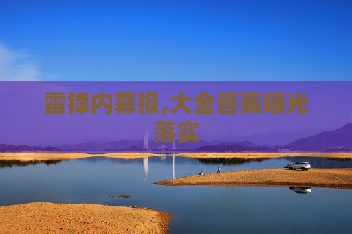 雷锋内幕报,大全答案曝光落实