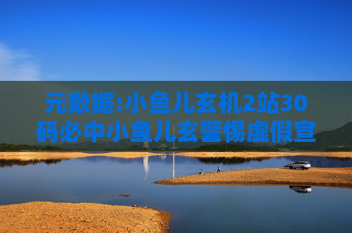 元数据:小鱼儿玄机2站30码必中小鱼儿玄警惕虚假宣传-全面释义