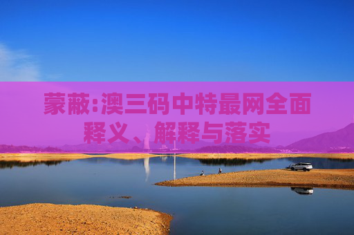 蒙蔽:澳三码中特最网全面释义、解释与落实