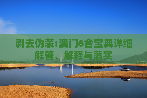 剥去伪装:澳门6合宝典详细解答、解释与落实