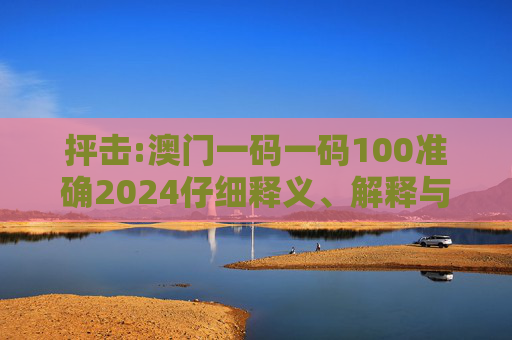抨击:澳门一码一码100准确2024仔细释义、解释与落实