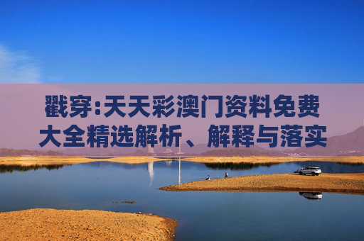 戳穿:天天彩澳门资料免费大全精选解析、解释与落实