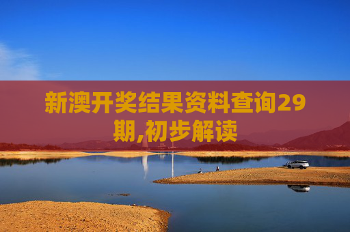 新澳开奖结果资料查询29期,初步解读