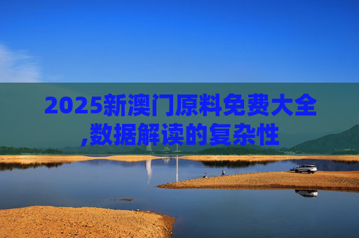 2025新澳门原料免费大全,数据解读的复杂性