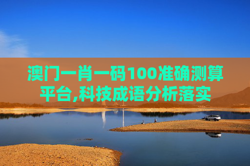 澳门一肖一码100准确测算平台,科技成语分析落实