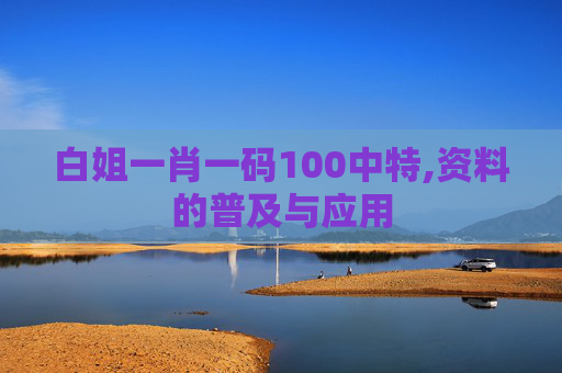 白姐一肖一码100中特,资料的普及与应用
