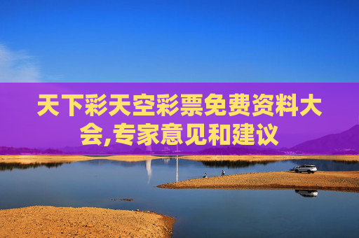 天下彩天空彩票免费资料大会,专家意见和建议