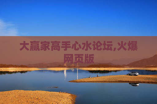大赢家高手心水论坛,火爆网页版