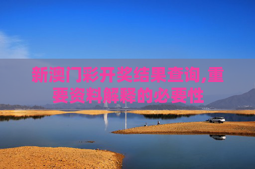 新澳门彩开奖结果查询,重要资料解释的必要性